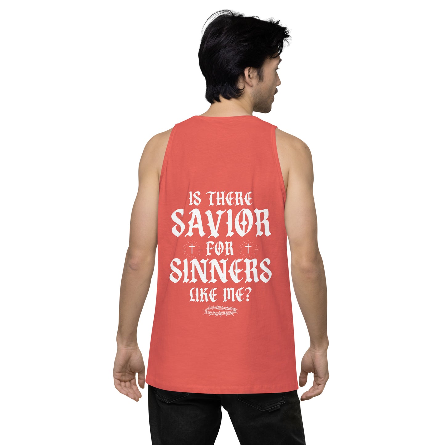 Savior of Sinners Men’s premium tank top