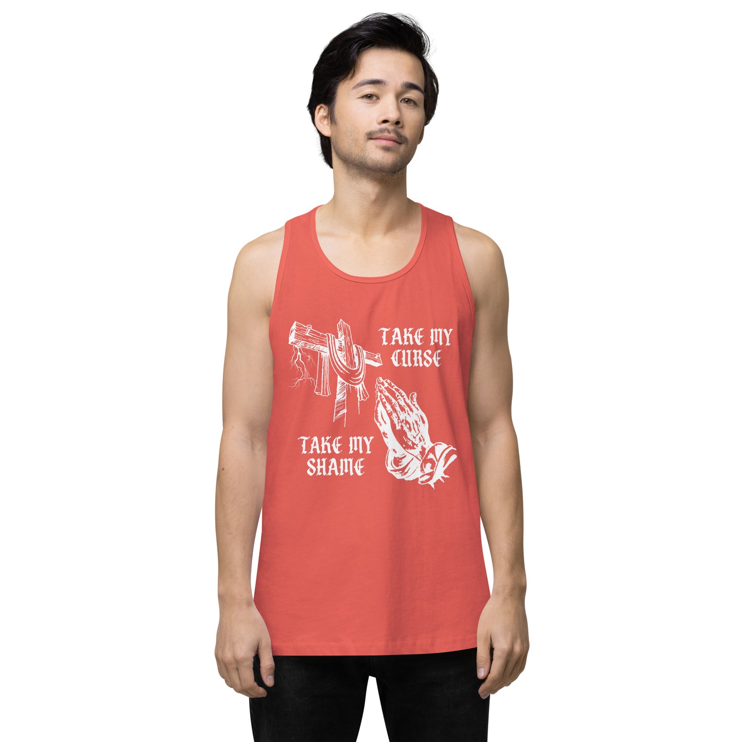 Savior of Sinners Men’s premium tank top