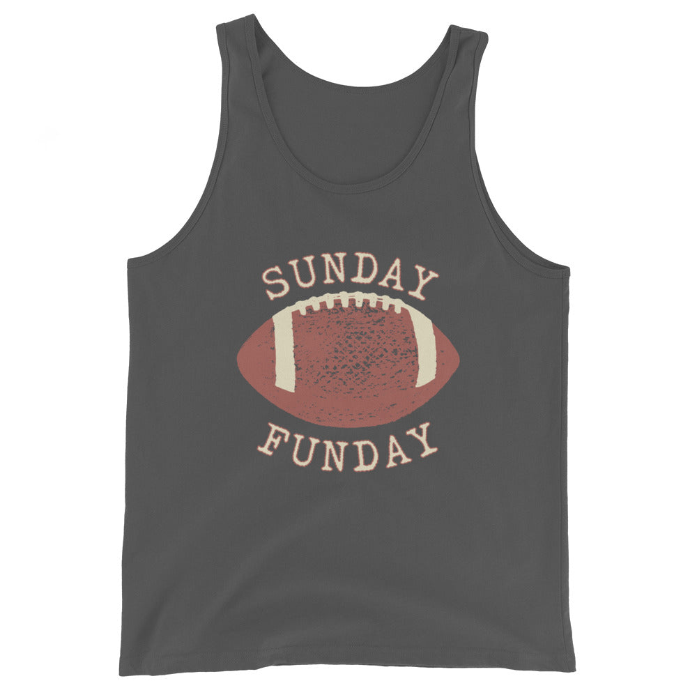 Sunday Funday football Unisex Tank Top