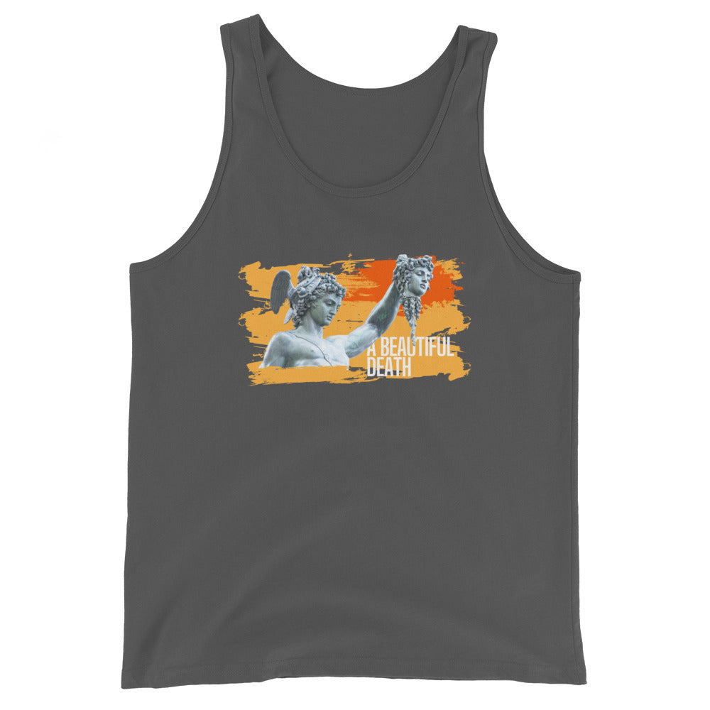 Artwork Painting Beautiful Death Statue Unisex Tank Top