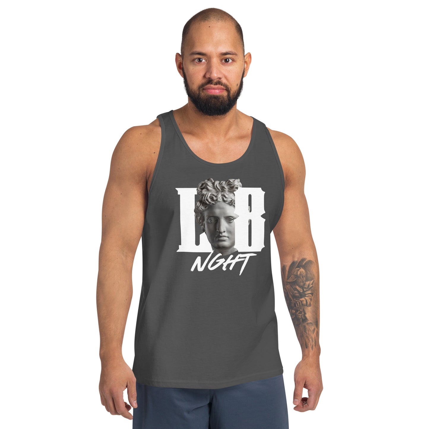 L8NGHT Designs "renaissance logo" Unisex Tank Top