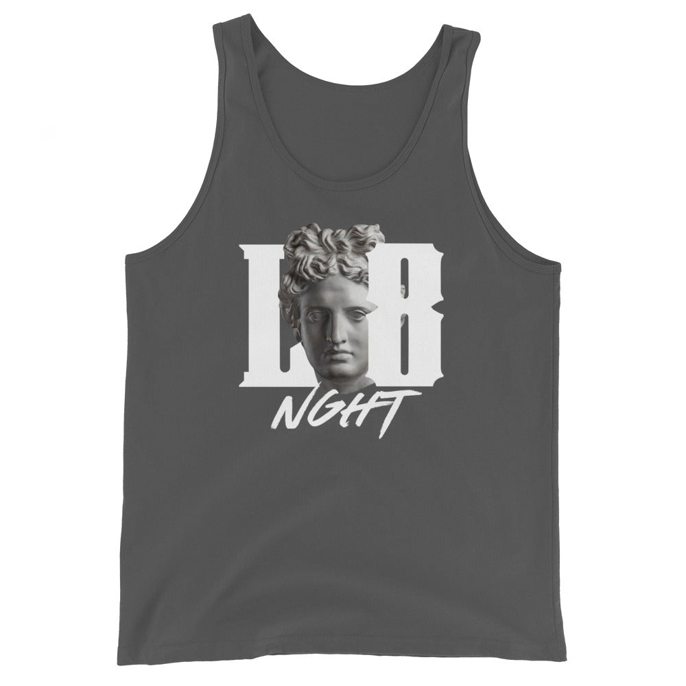L8NGHT Designs "renaissance logo" Unisex Tank Top