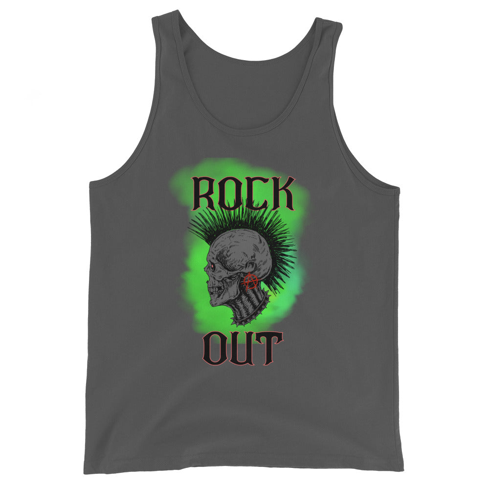 Rock Out Anarchy Skull Unisex Tank Top