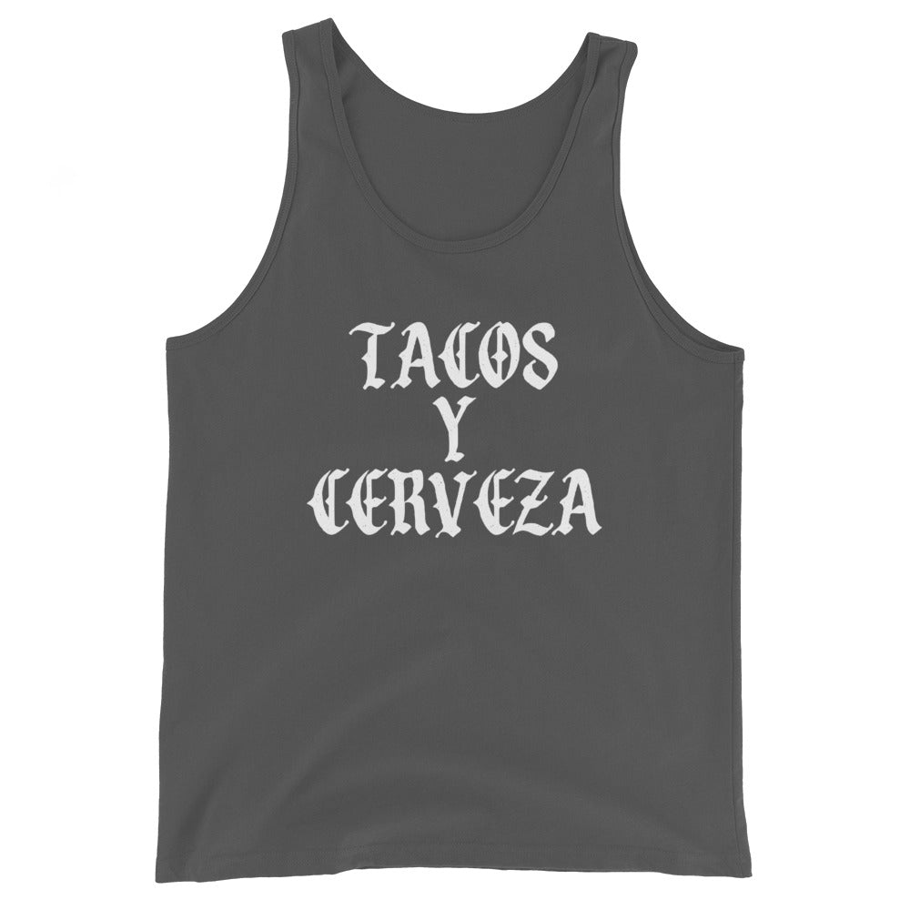 Tacos Y Cerveza Unisex Tank Top