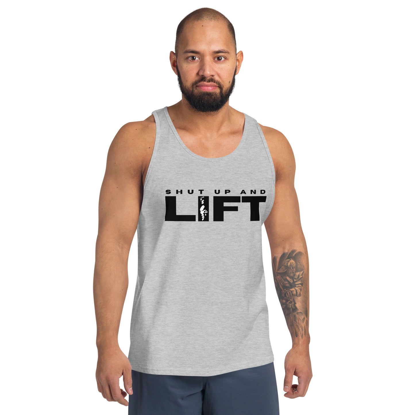 Shut up and LIFT Unisex Tank Top