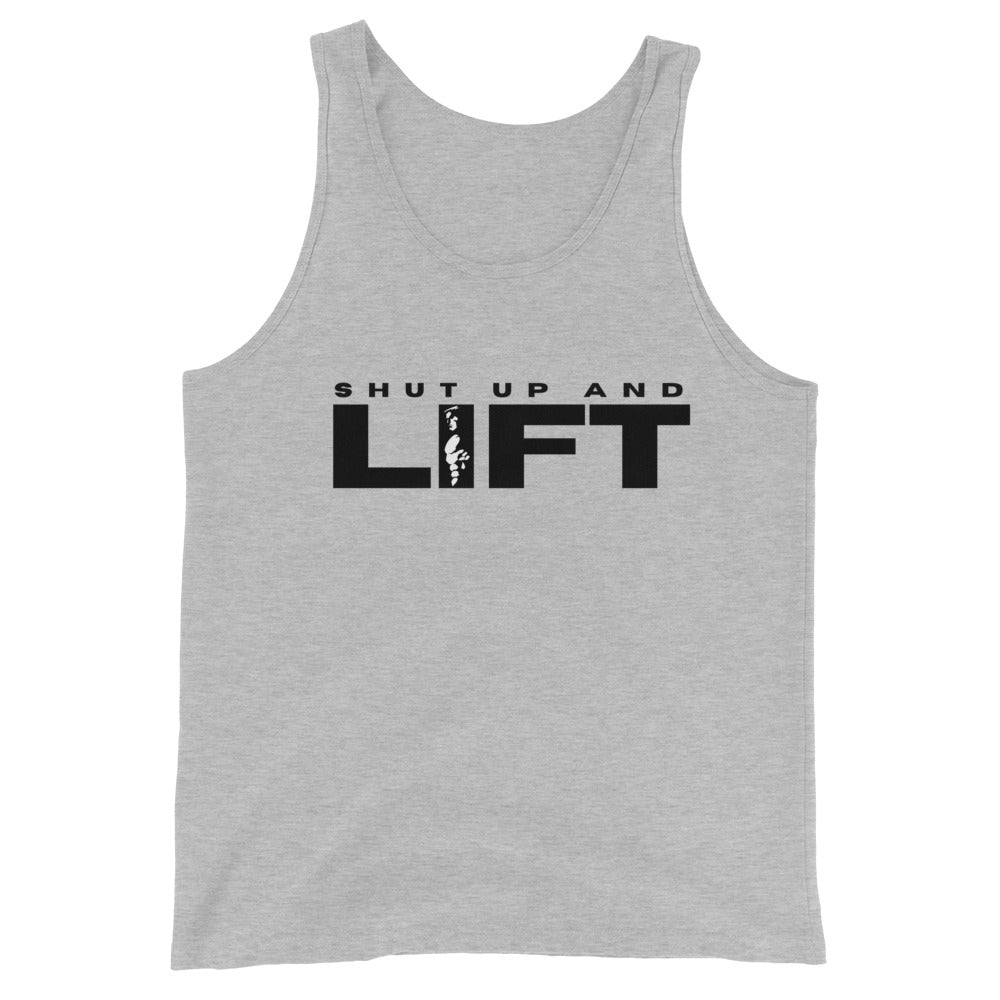 Shut up and LIFT Unisex Tank Top