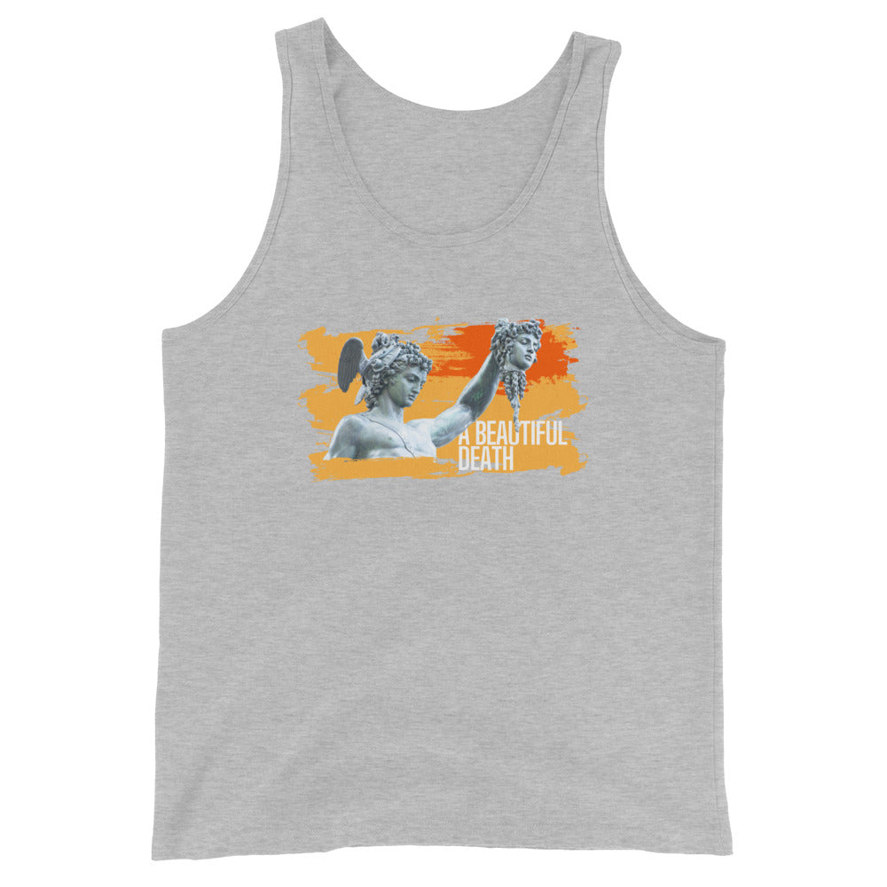 Artwork Painting Beautiful Death Statue Unisex Tank Top
