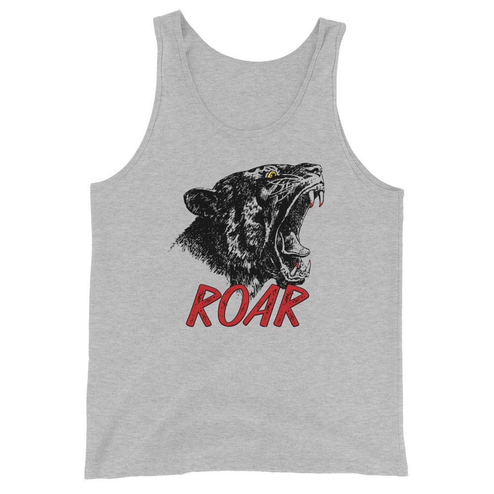Panther Roar - King of the jungle Unisex Tank Top