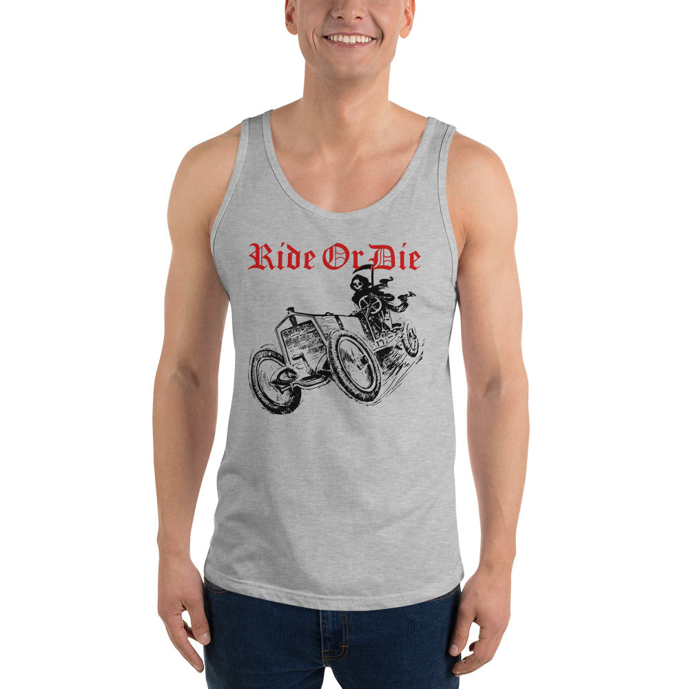 Ride or Die reaper Unisex Tank Top