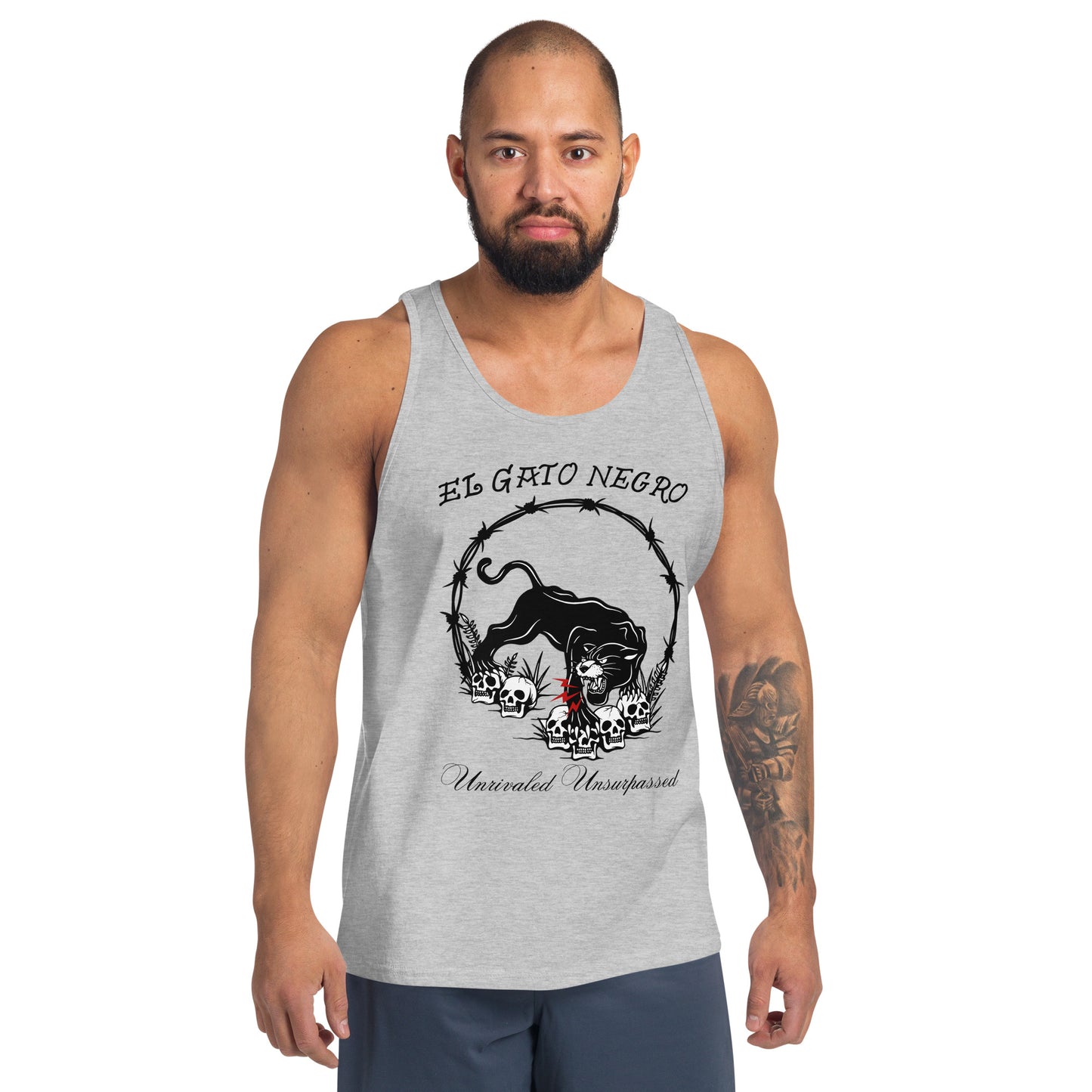 El Gato Negro - Unrivaled Unsurpassed Unisex Tank Top