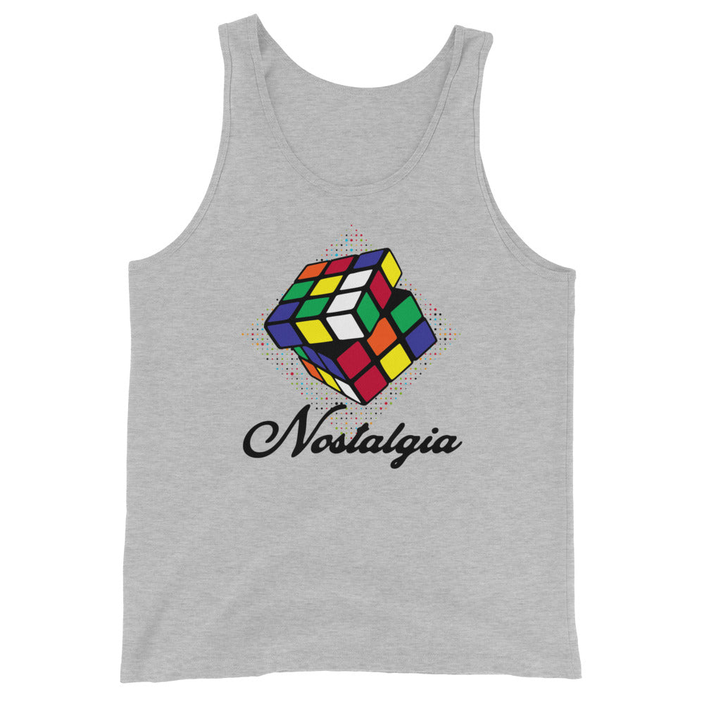 Nostalgia Rubik's Cube Unisex Tank Top