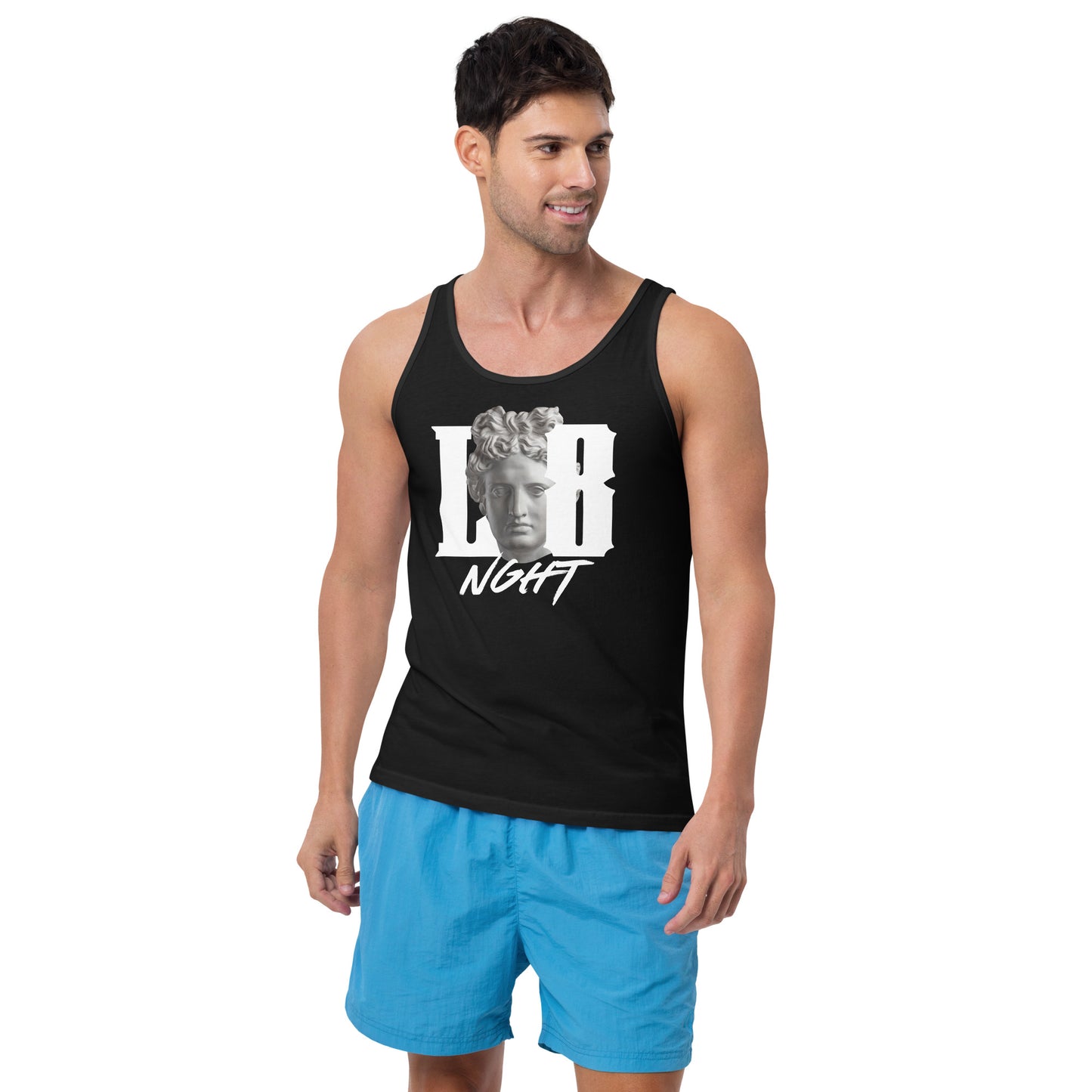 L8NGHT Designs "renaissance logo" Unisex Tank Top