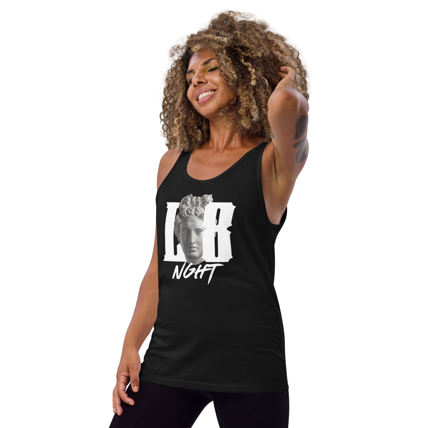 L8NGHT Designs "renaissance logo" Unisex Tank Top