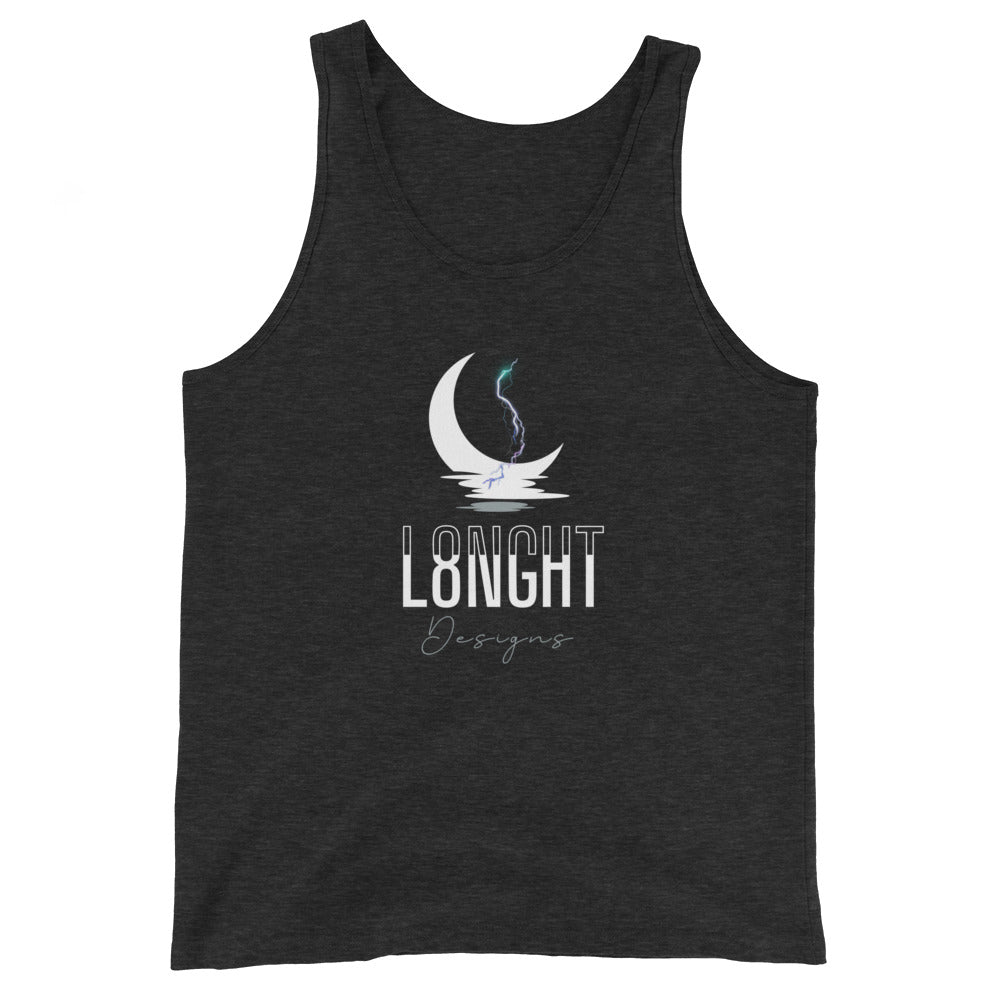 L8NGHT classic logo Unisex Tank Top