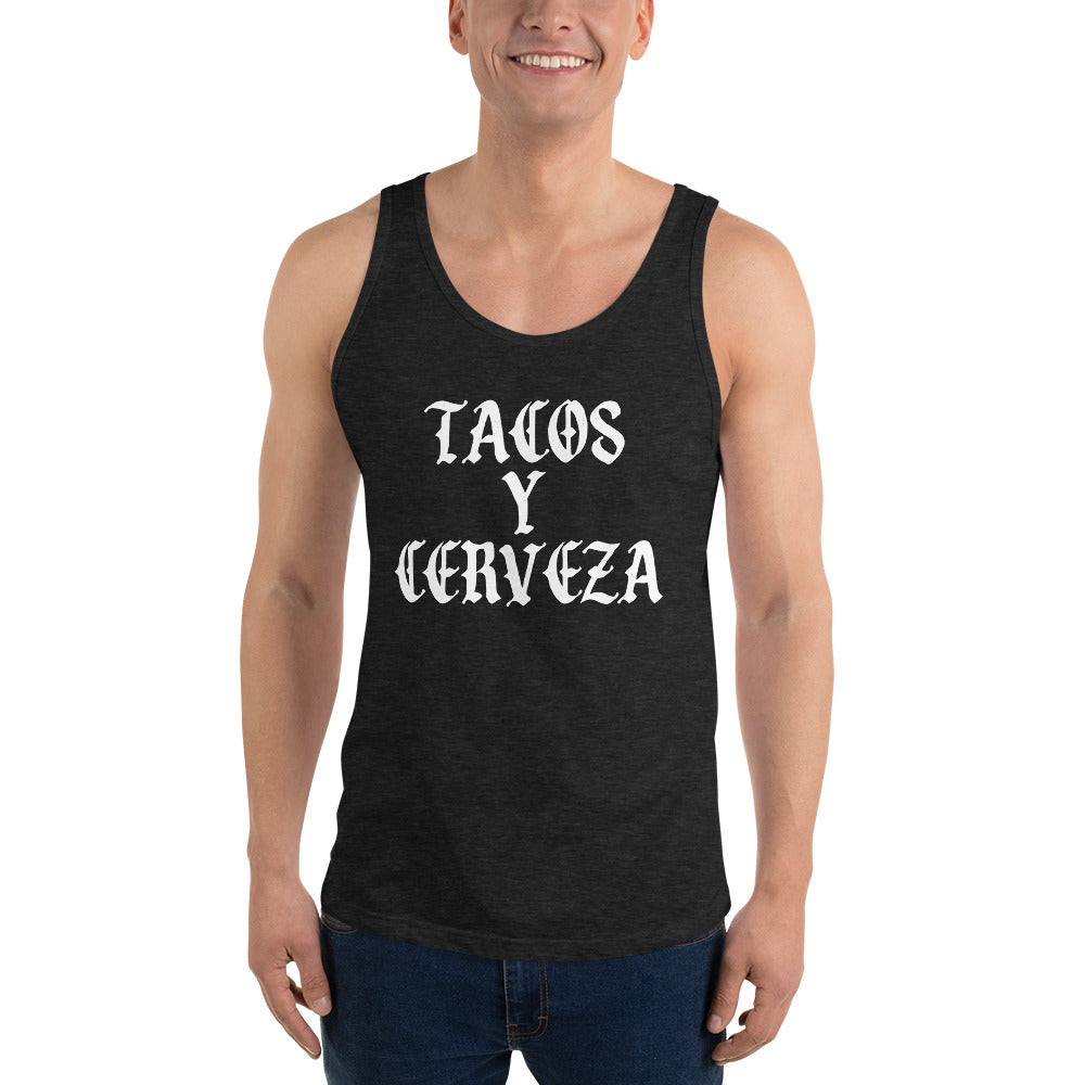 Tacos Y Cerveza Unisex Tank Top