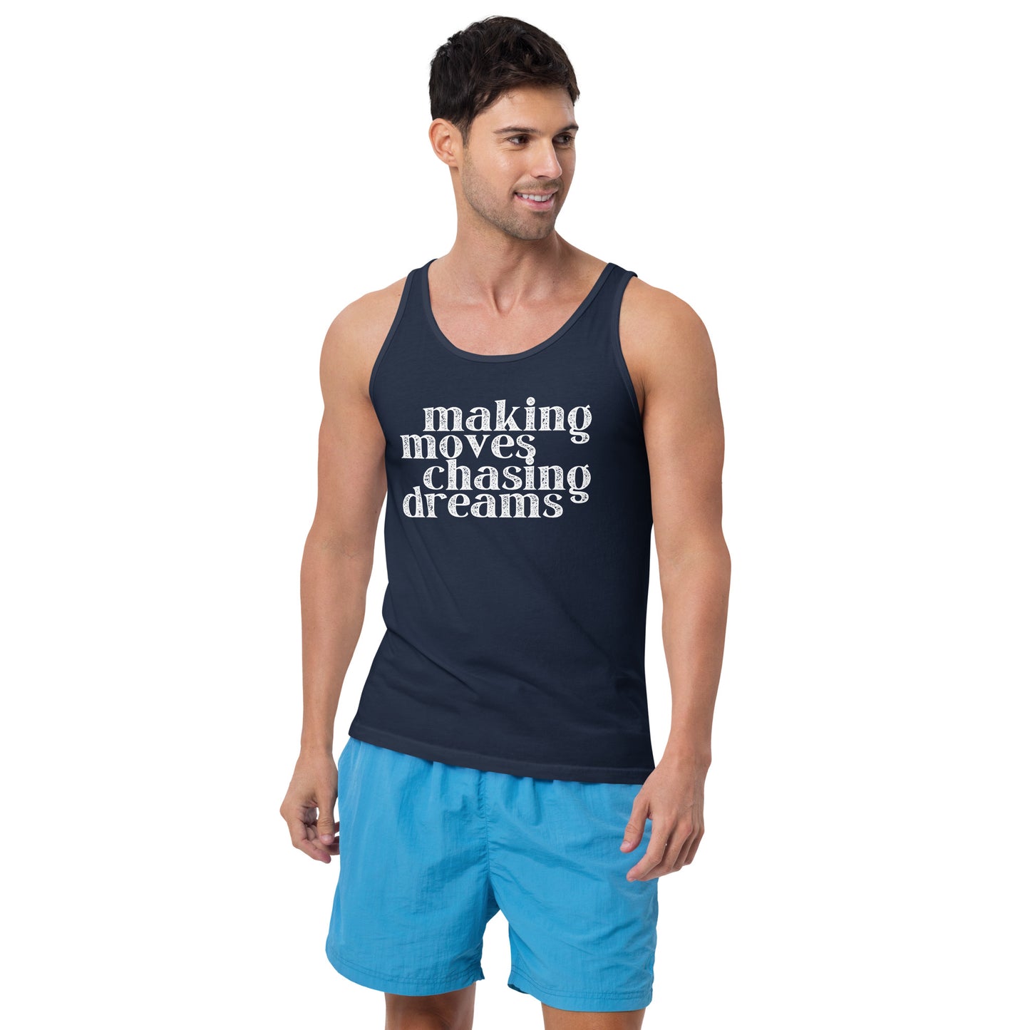 Making Moves Chasing Dreams Unisex Tank Top