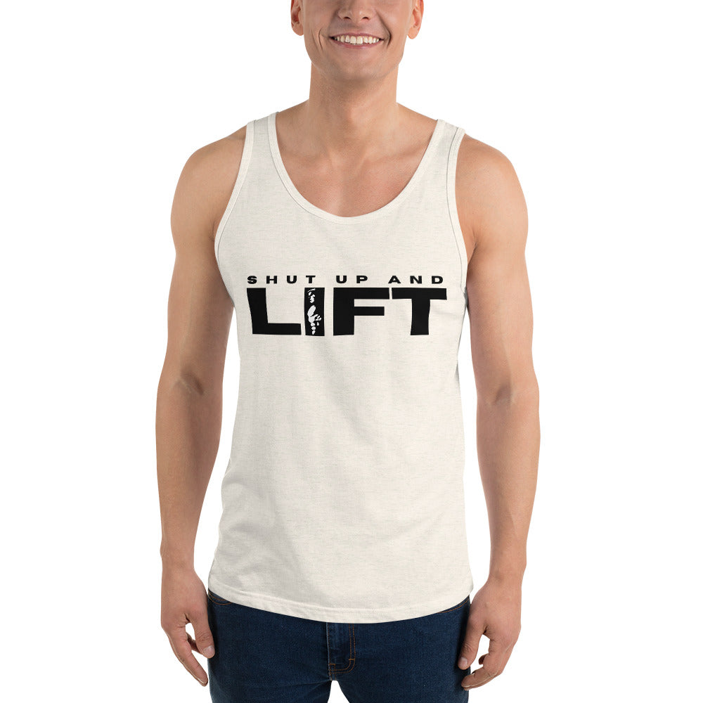 Shut up and LIFT Unisex Tank Top