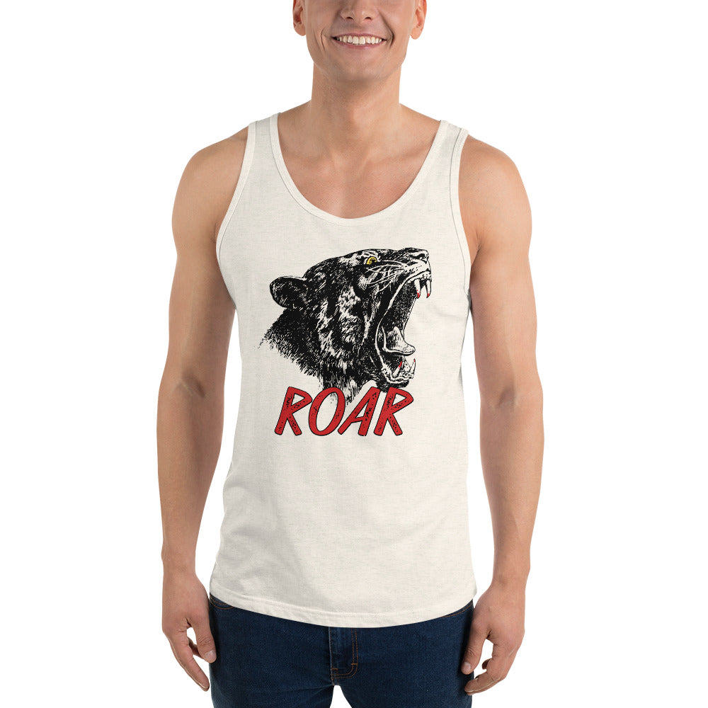 Panther Roar - King of the jungle Unisex Tank Top