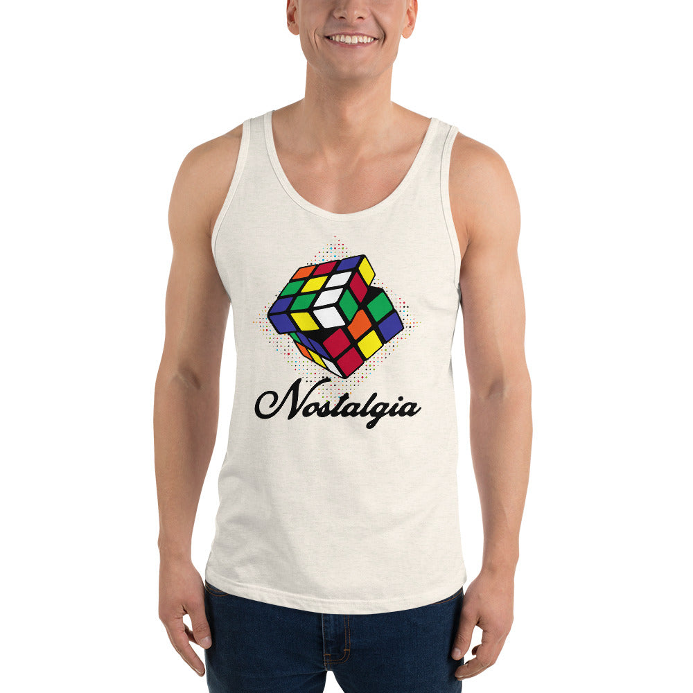Nostalgia Rubik's Cube Unisex Tank Top