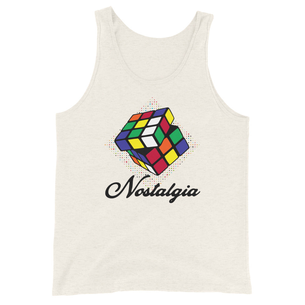 Nostalgia Rubik's Cube Unisex Tank Top