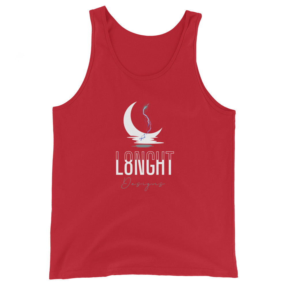 L8NGHT classic logo Unisex Tank Top