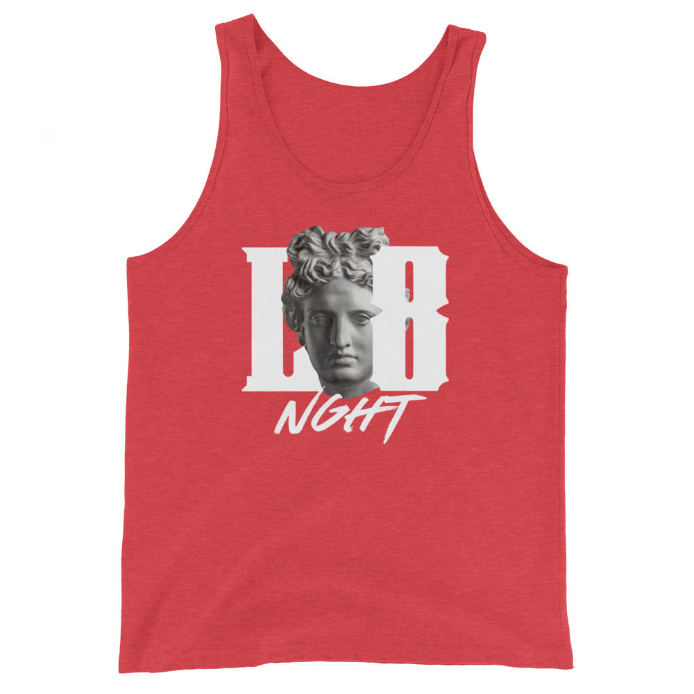 L8NGHT Designs "renaissance logo" Unisex Tank Top