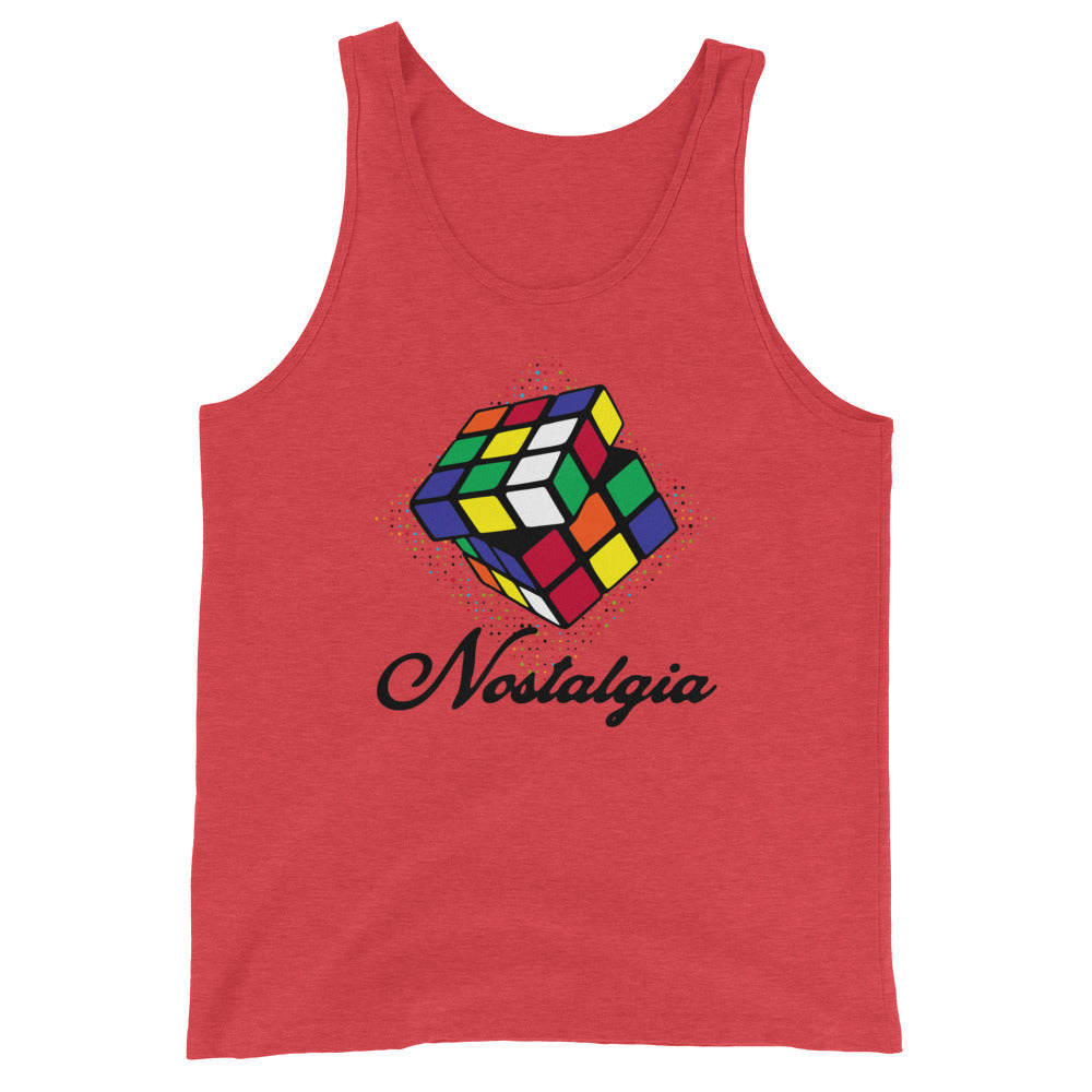 Nostalgia Rubik's Cube Unisex Tank Top