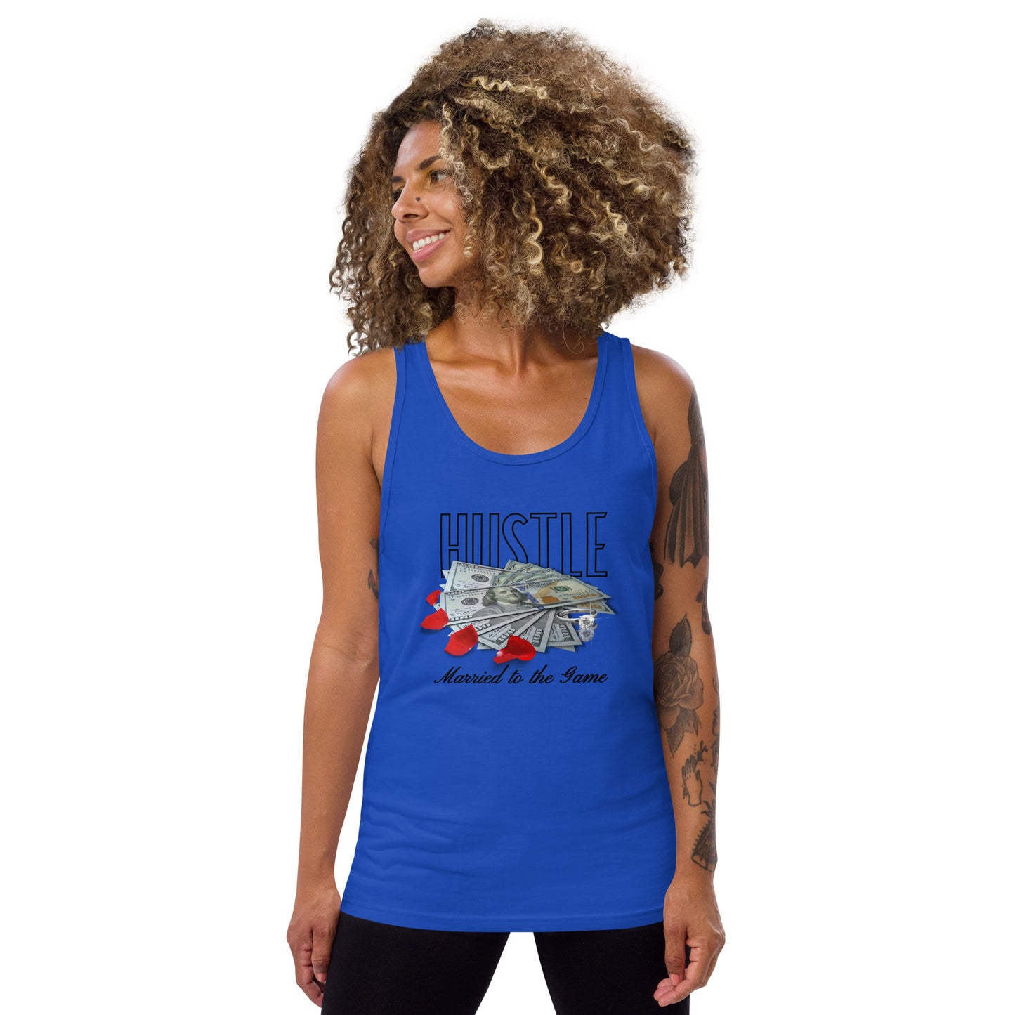 HUSTLE - Married to the Game Unisex Tank Top