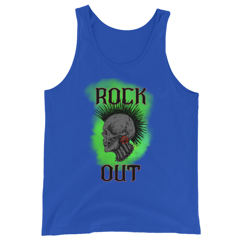 Rock Out Anarchy Skull Unisex Tank Top