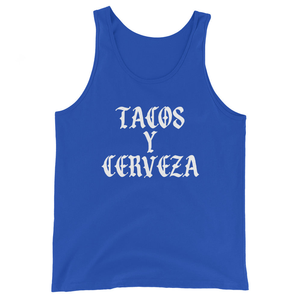 Tacos Y Cerveza Unisex Tank Top