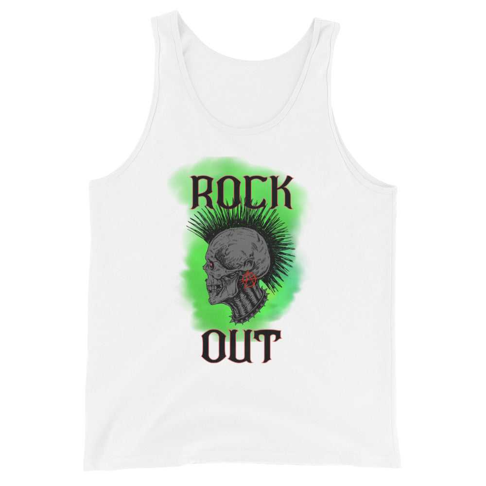 Rock Out Anarchy Skull Unisex Tank Top