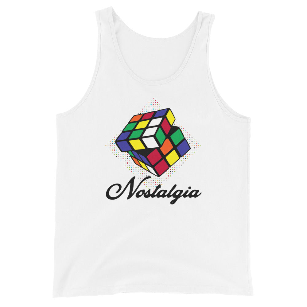Nostalgia Rubik's Cube Unisex Tank Top