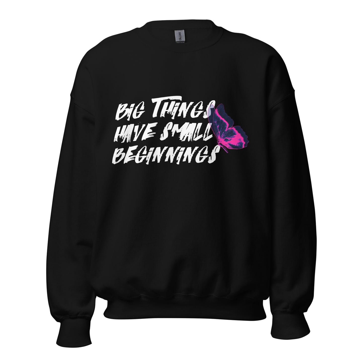 BIG things have small beginnings Unisex Sweatshirt