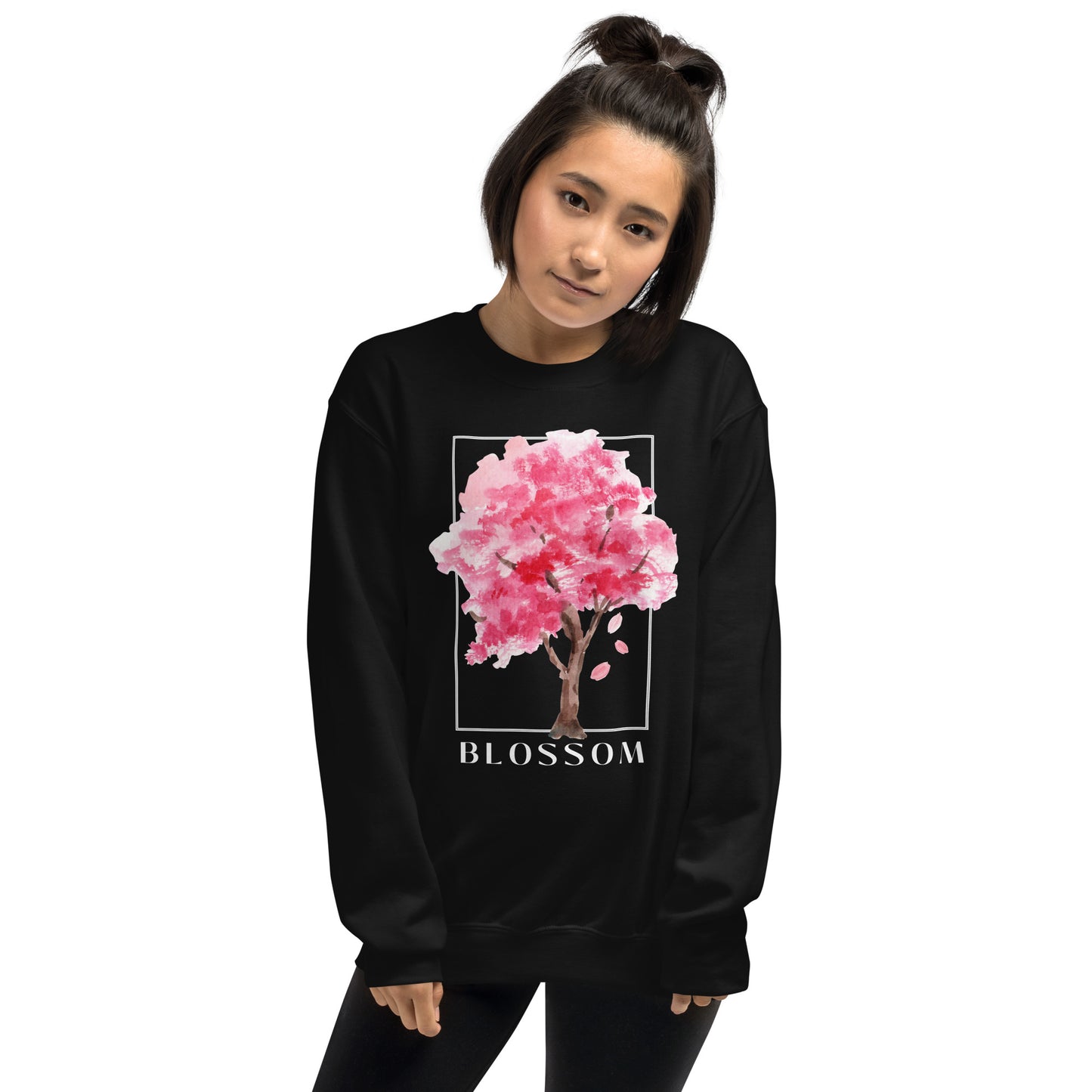 Blossom watercolor tree Unisex Sweatshirt