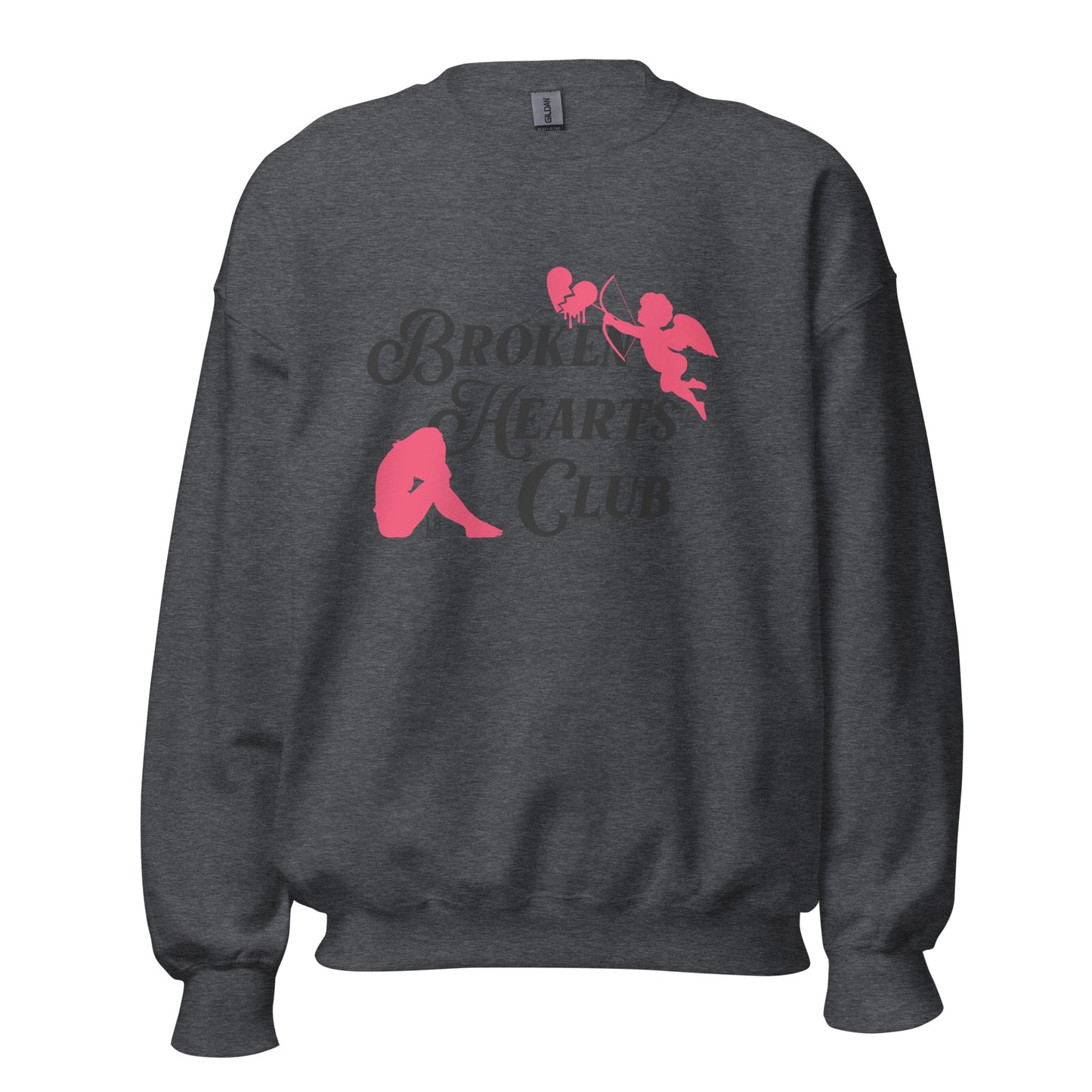 Cupid's Broken Hearts Club Unisex Sweatshirt
