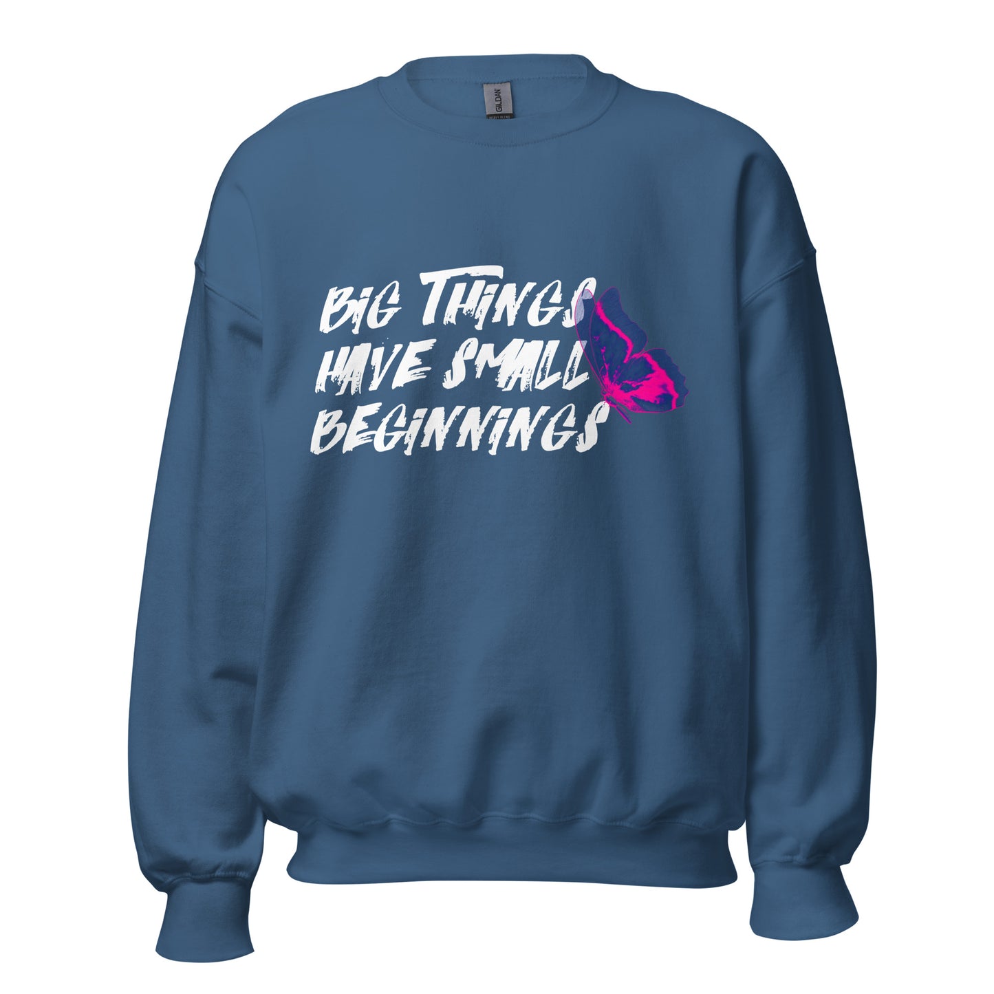 BIG things have small beginnings Unisex Sweatshirt