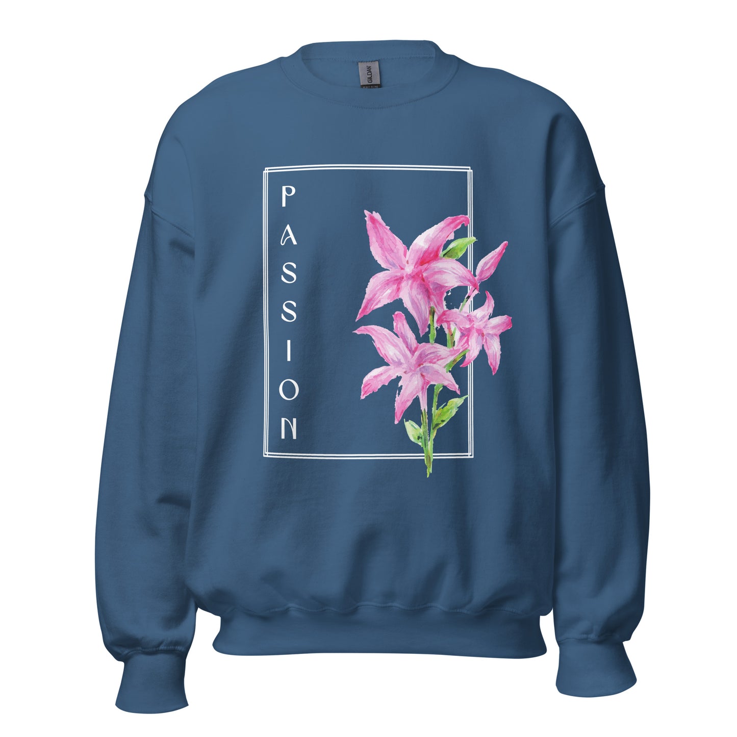 Passion watercolor lily Unisex Sweatshirt