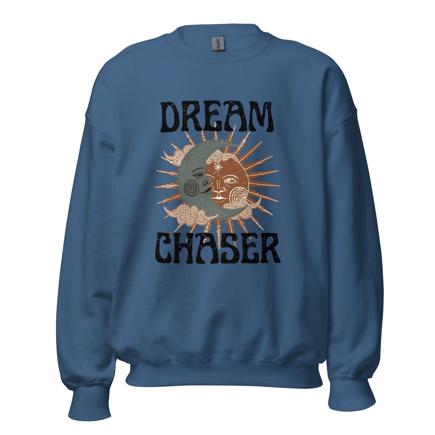 Dream Chaser sun moon Unisex Sweatshirt