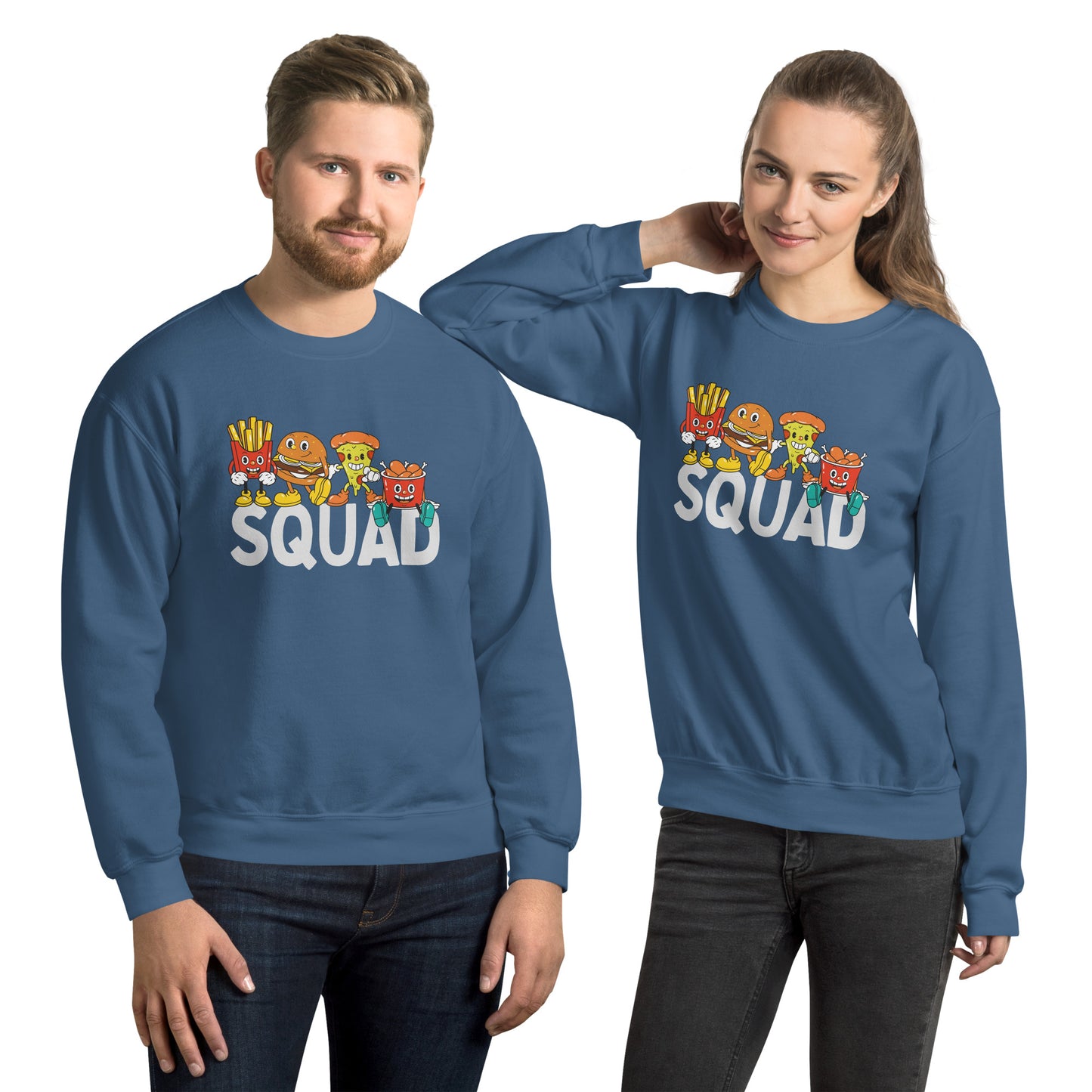 Fast Food Squad - Let's eat! Unisex Sweatshirt