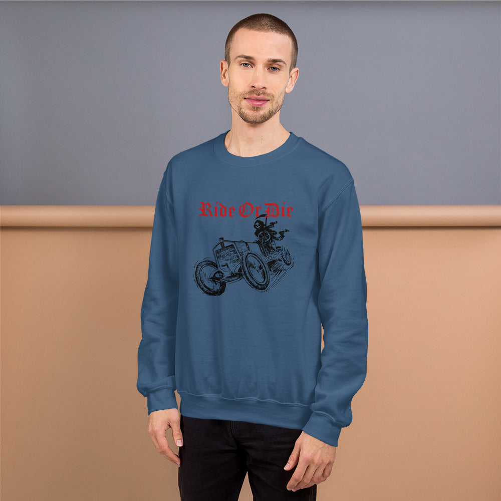 Ride or Die reaper Unisex Sweatshirt