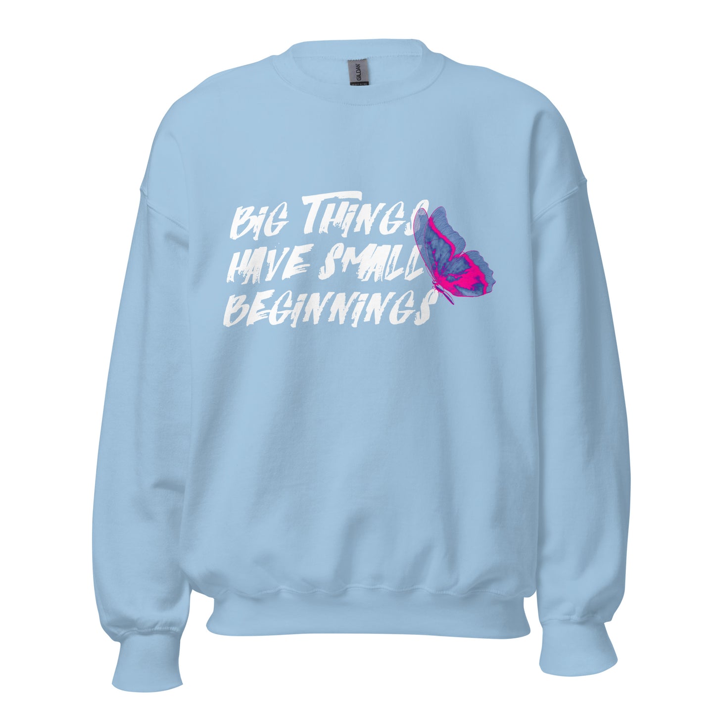 BIG things have small beginnings Unisex Sweatshirt