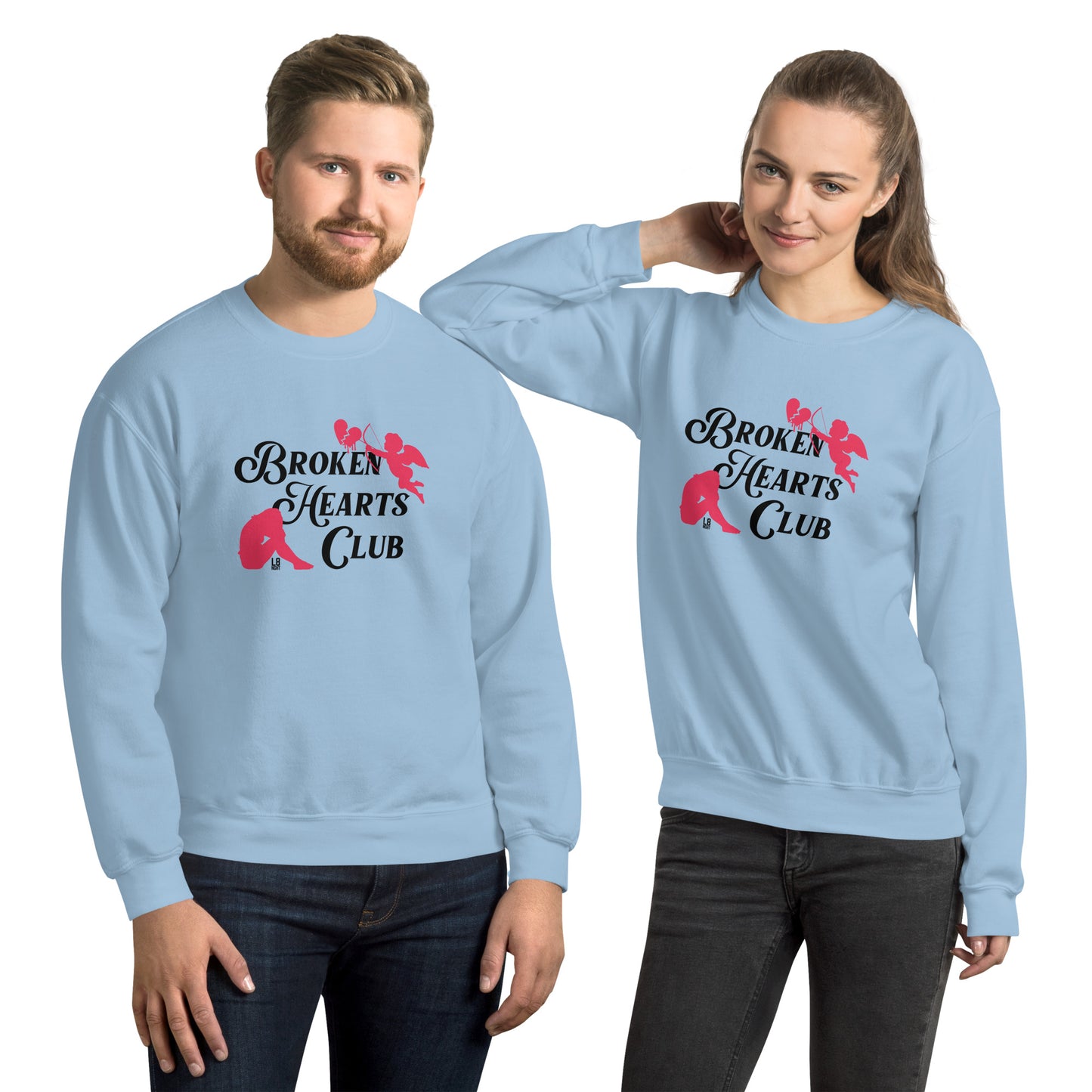 Cupid's Broken Hearts Club Unisex Sweatshirt