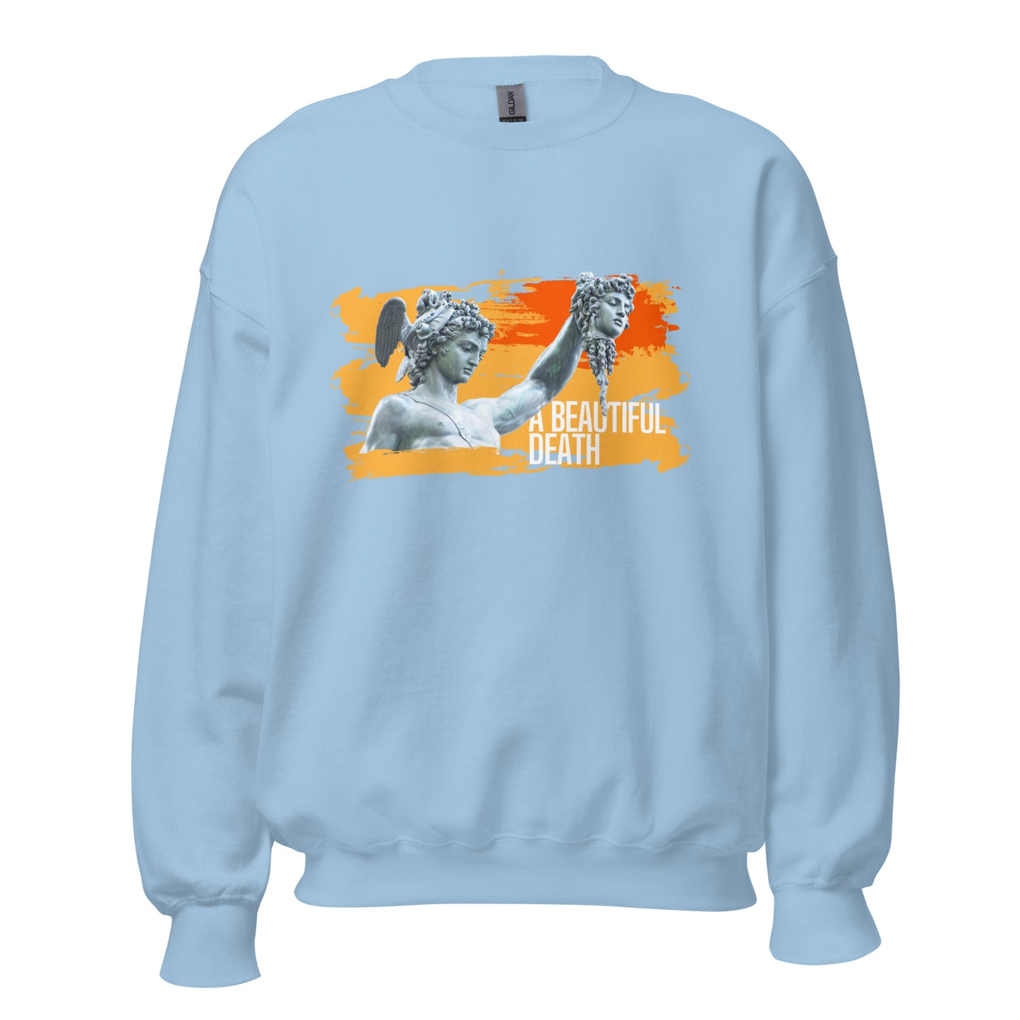 Artwork Painting Beautiful Death Statue Unisex Sweatshirt