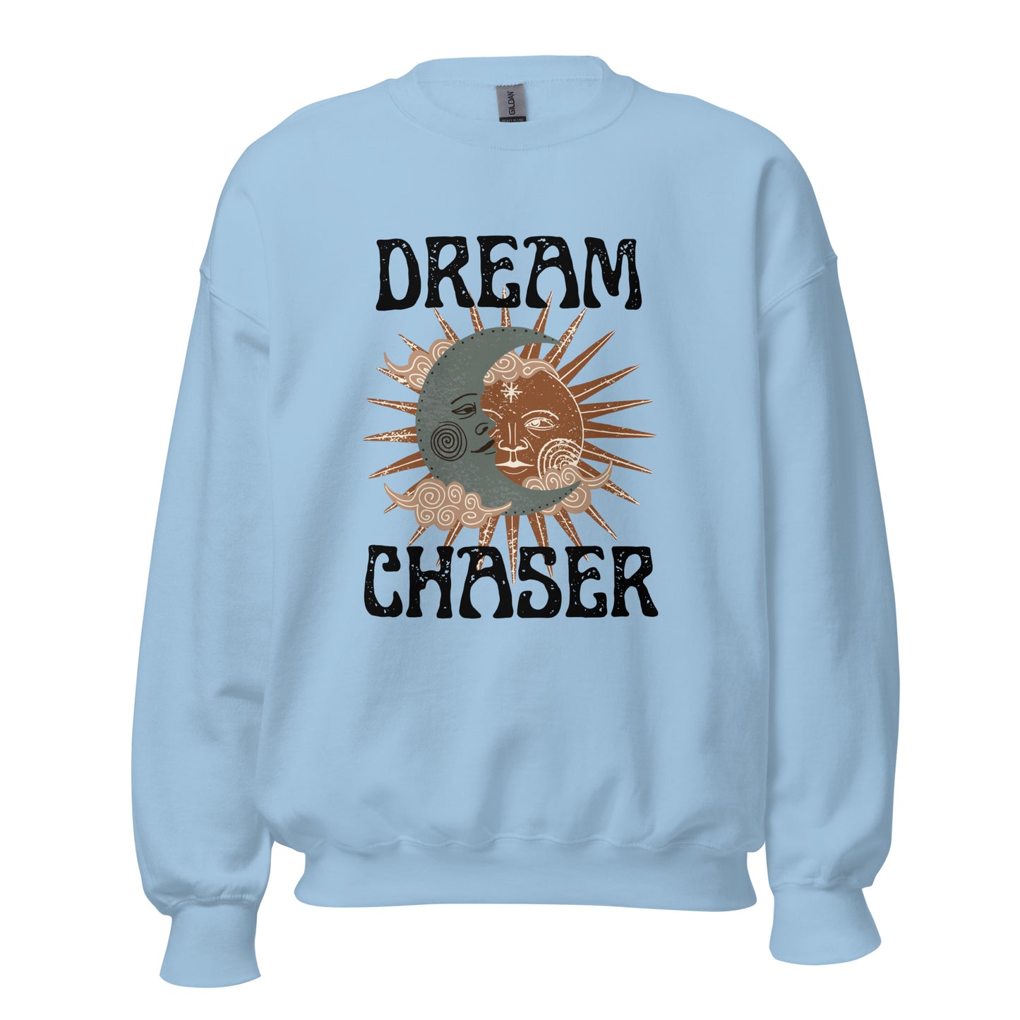 Dream Chaser sun moon Unisex Sweatshirt