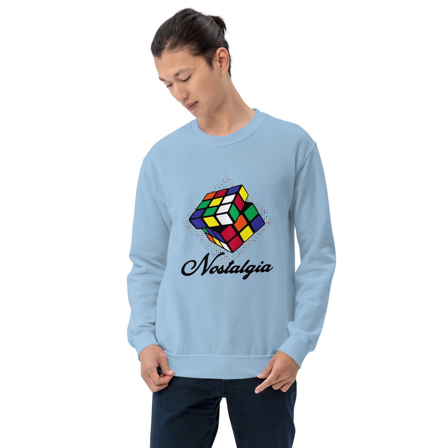 Nostalgia Rubik's Cube Unisex Sweatshirt