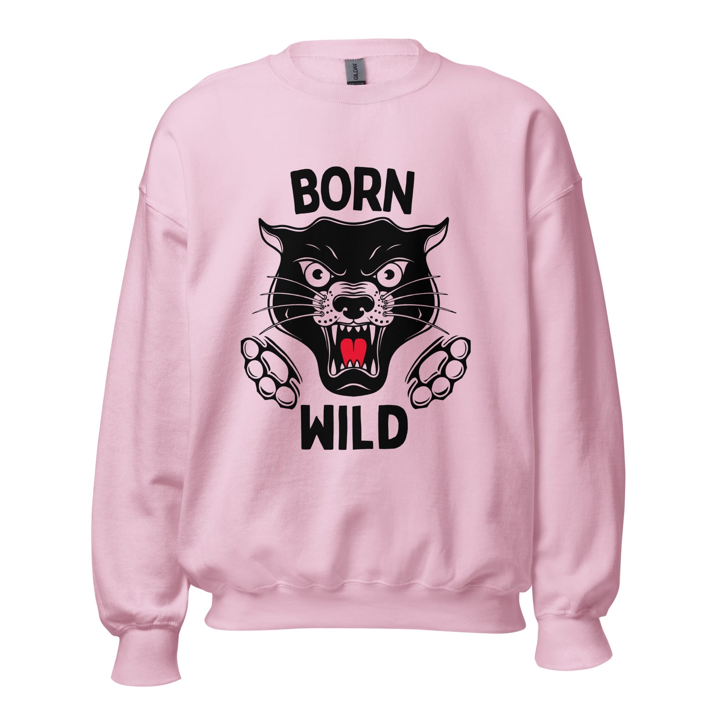 Born Wild - Traditiona Black Panther Unisex Sweatshirt