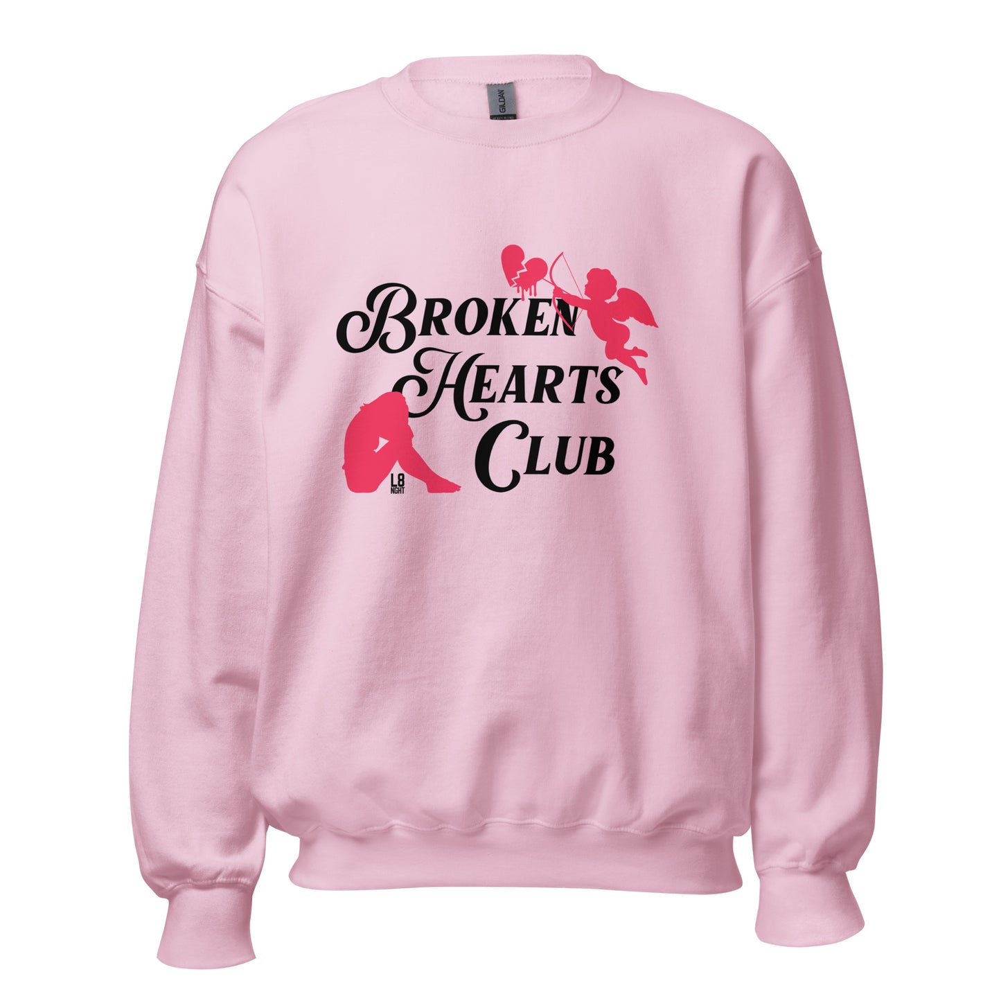 Cupid's Broken Hearts Club Unisex Sweatshirt
