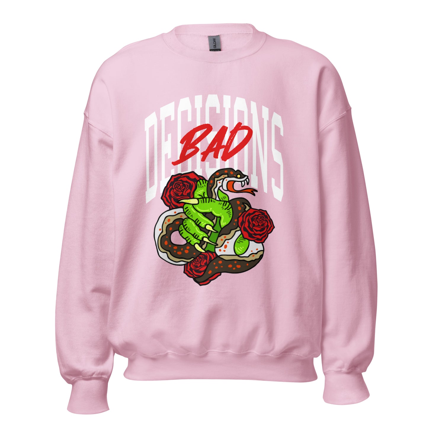 BAD Decisions traditional tattoo Unisex Sweatshirt