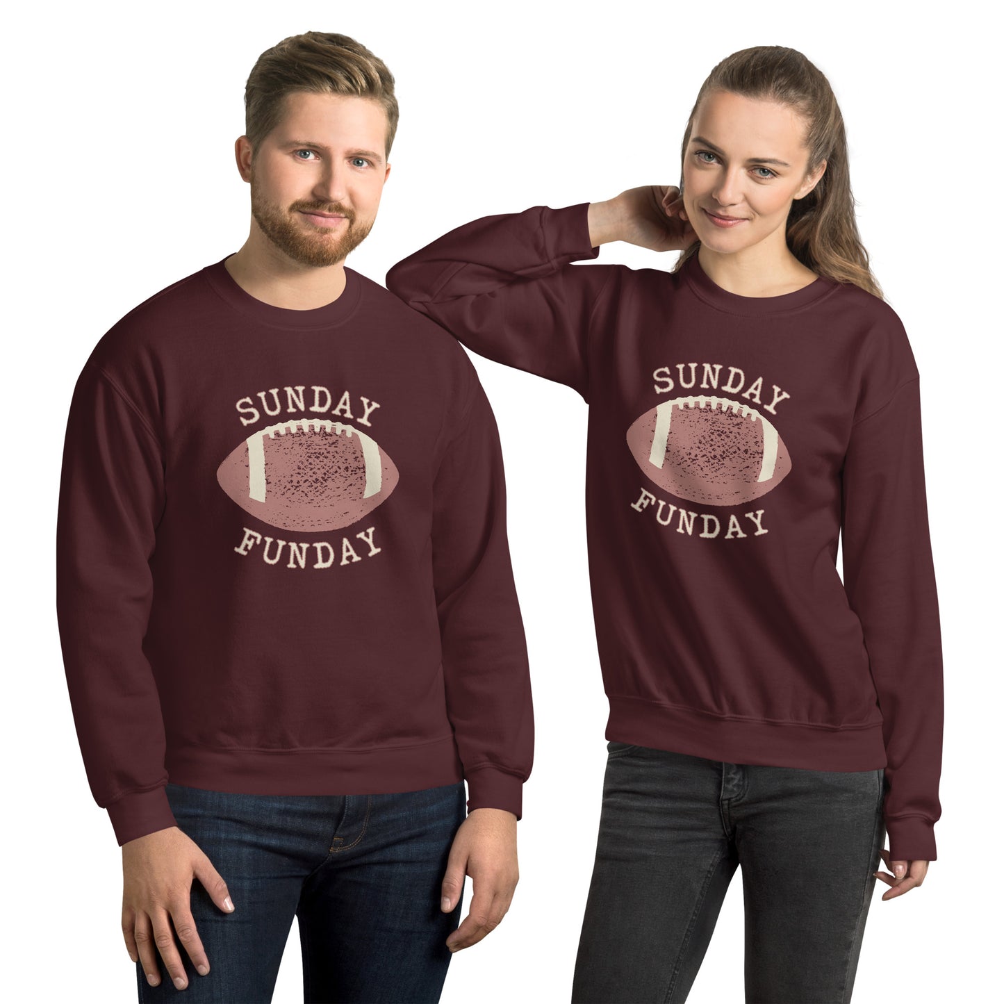 Sunday Funday football Unisex Sweatshirt