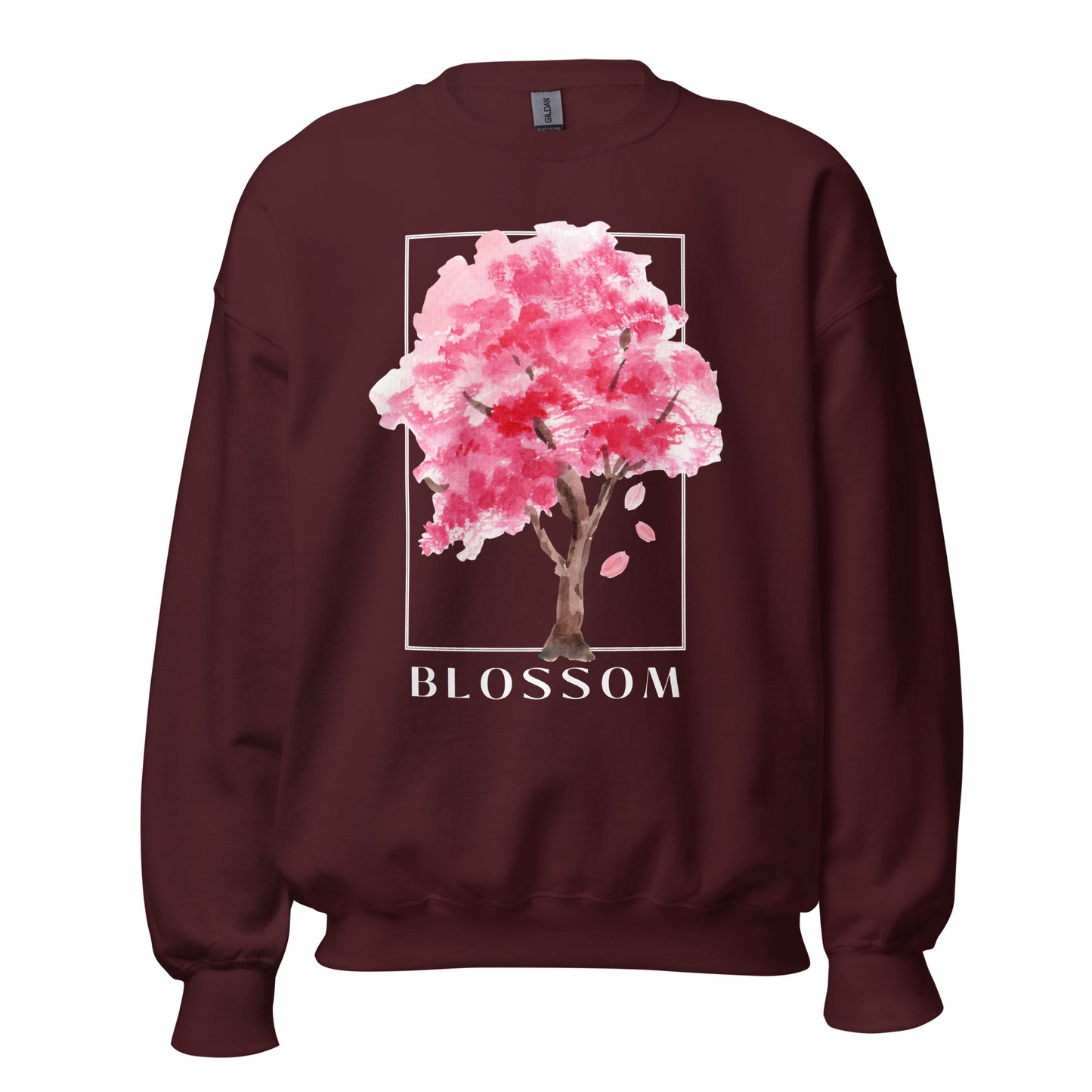 Blossom watercolor tree Unisex Sweatshirt